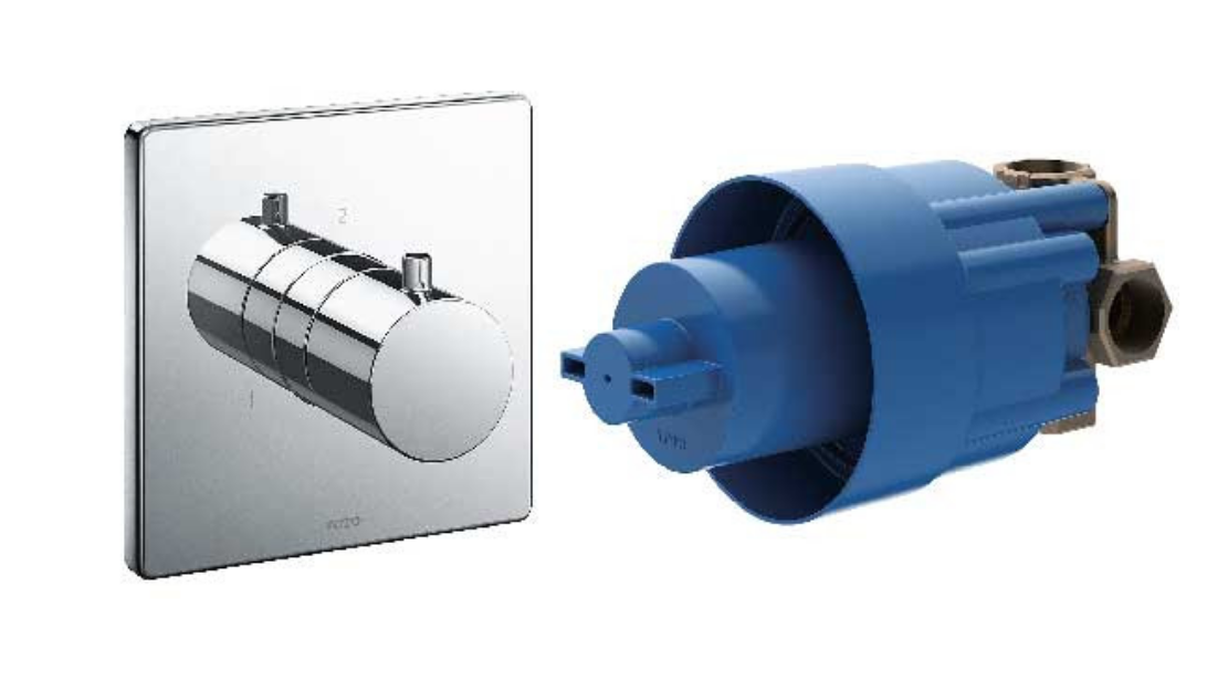 SEN ÂM TƯỜNG 3 ĐƯỜNG NƯỚC TOTO - TBG04304BA/TBN01001B+TBV02103B/TBN01102B - Ảnh 4