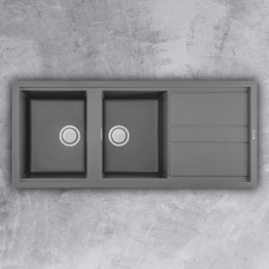 CHẬU RỬA ĐÁ MALLOCA - TITANIUM K-50073