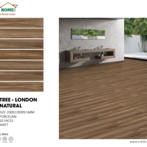 GẠCH CHÂU Á LÁT NỀN TREE LONDON NATURAL 20×120 CM