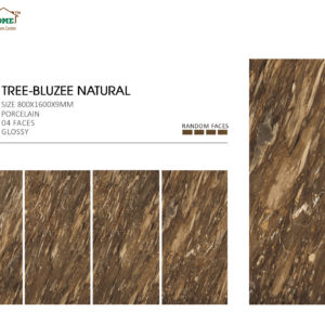 GẠCH CHÂU Á LÁT NỀN TREE BLUZEE NATURAL 80×160 CM