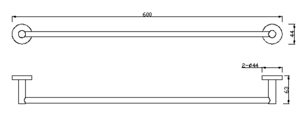 THANH TREO KHĂN AMERICAN STANDARD DÒNG CONCEPT - K-2801-46-N - Ảnh 2