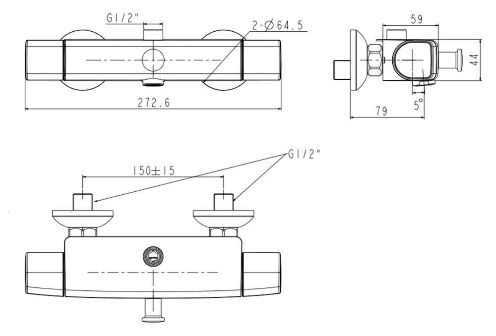 CỦ TRỘN SEN CÂY AMERICAN STANDARD DÒNG NEO MODERN - WF-0715 - Ảnh 2