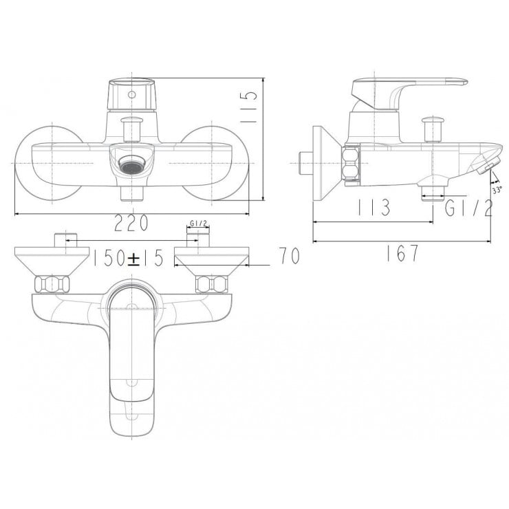 CỦ SEN NÓNG LẠNH AMERICAN STANDARD DÒNG LOVEN WF-1M11 - Ảnh 2