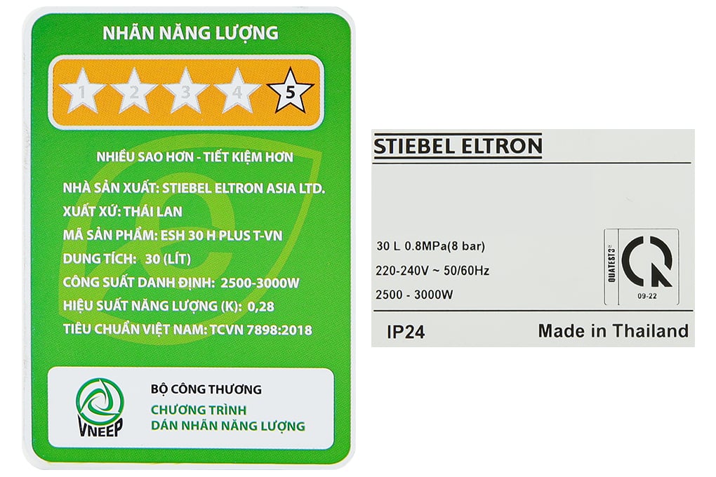 MÁY NƯỚC NÓNG GIÁN TIẾP STIEBEL ELTRON - ESH 100 H Plus T - Ảnh 18