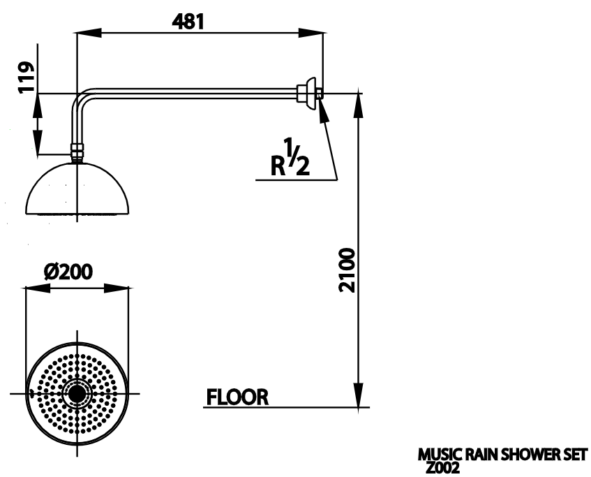 VÒI SEN COTTO - Z002#GR - Ảnh 2