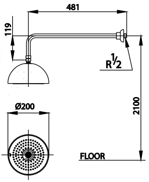 VÒI SEN COTTO - Z002#WH - Ảnh 2