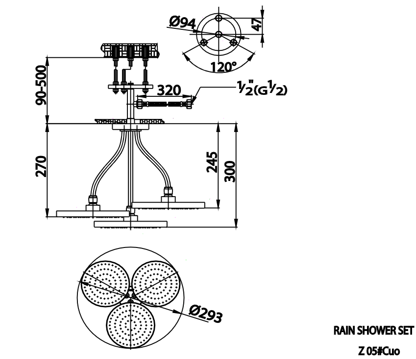ĐẦU SEN COTTO - Z05#CUO - Ảnh 2
