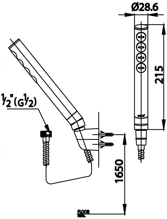VÒI SEN COTTO - Z07(HM) - Ảnh 2