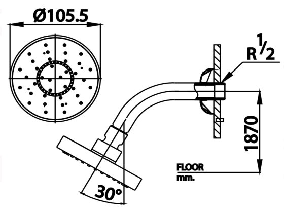 VÒI SEN COTTO - Z20(HM) - Ảnh 2