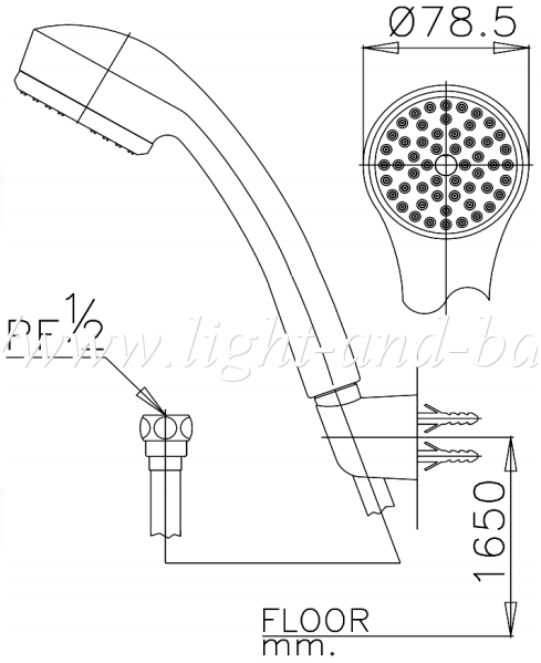 ĐẦU SEN COTTO - Z54(HM) - Ảnh 2