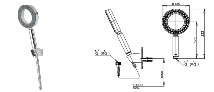 BỘ DÂY TAY SEN COTTO - Z72(HM) - Ảnh 2