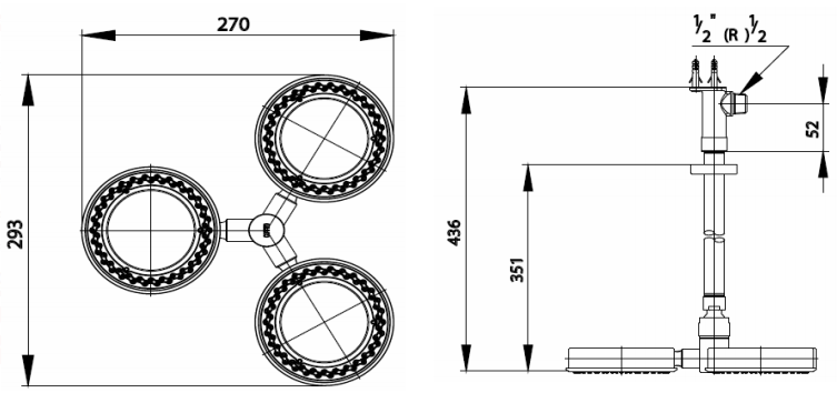 VÒI SEN COTTO - Z73C - Ảnh 2