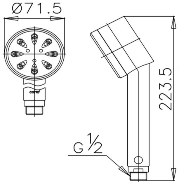 VÒI SEN COTTO - Z75V(HM) - Ảnh 2