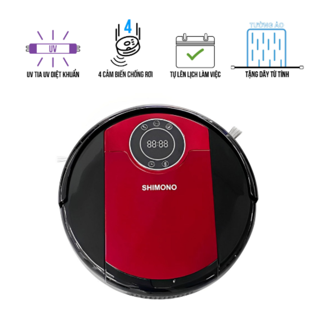 ROBOT HÚT BỤI SHIMONO ZK808RB - Ảnh 15