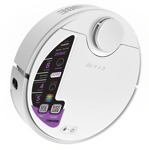 ROBOT HÚT BỤI LAU NHÀ SHIMONO ZK902+ - Ảnh 9