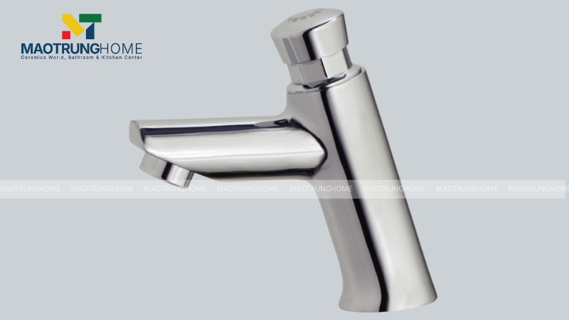 Vòi Lavabo Lạnh - B054 đồng thau mạ có cấu tạo đơn giản, dễ lắp đặt và giá hợp lý