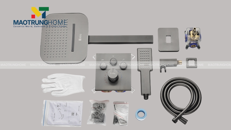 Tìm hiểu cấu tạo vòi hoa sen trước khi lắp đặt