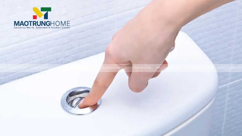 Hệ thống xả bên trong két nước