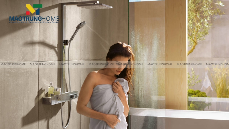 Cách mở vòi sen tắm thường