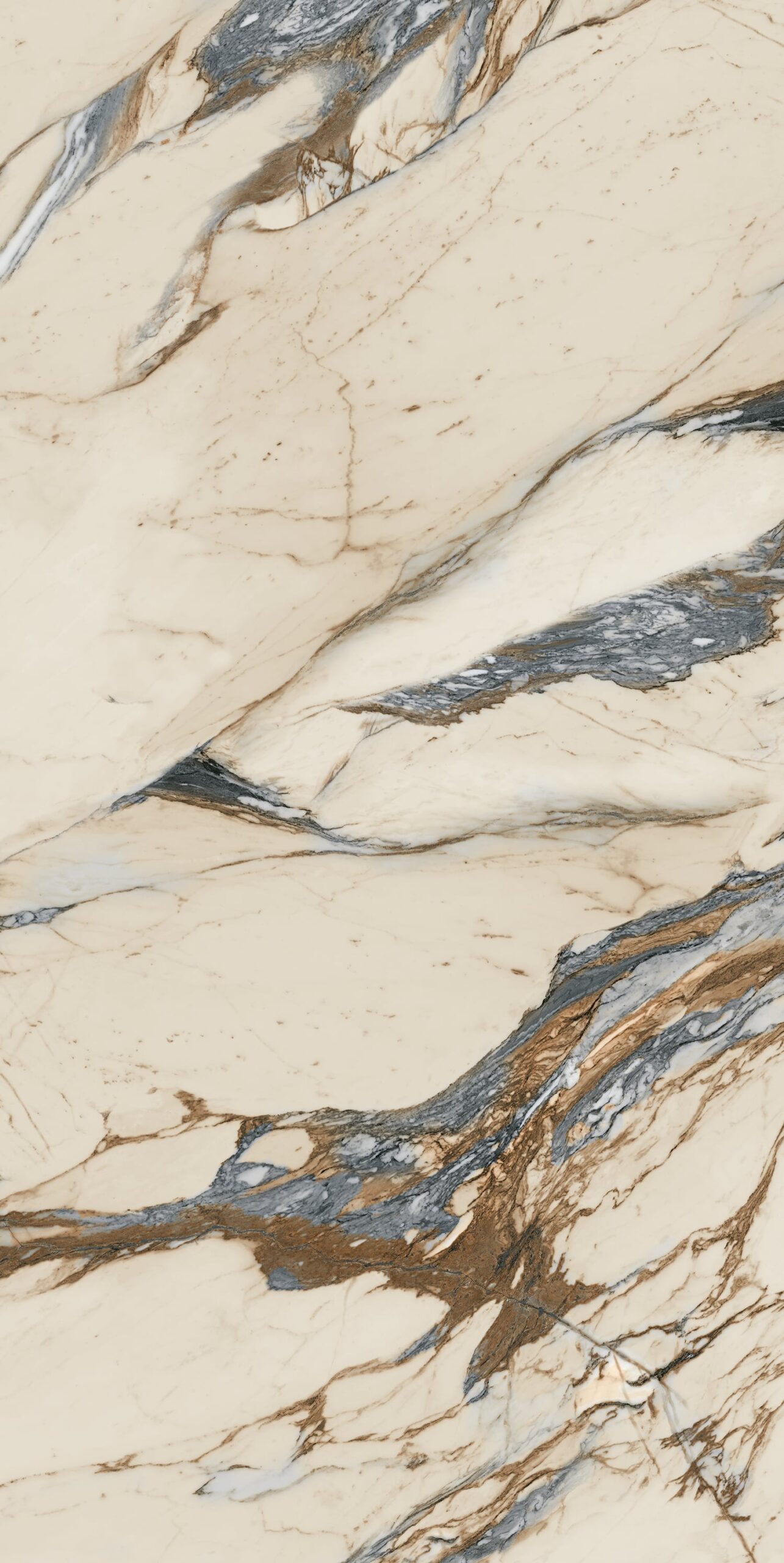 Calacatta macchia vecchia nổi bật với màu Beige trang nhã