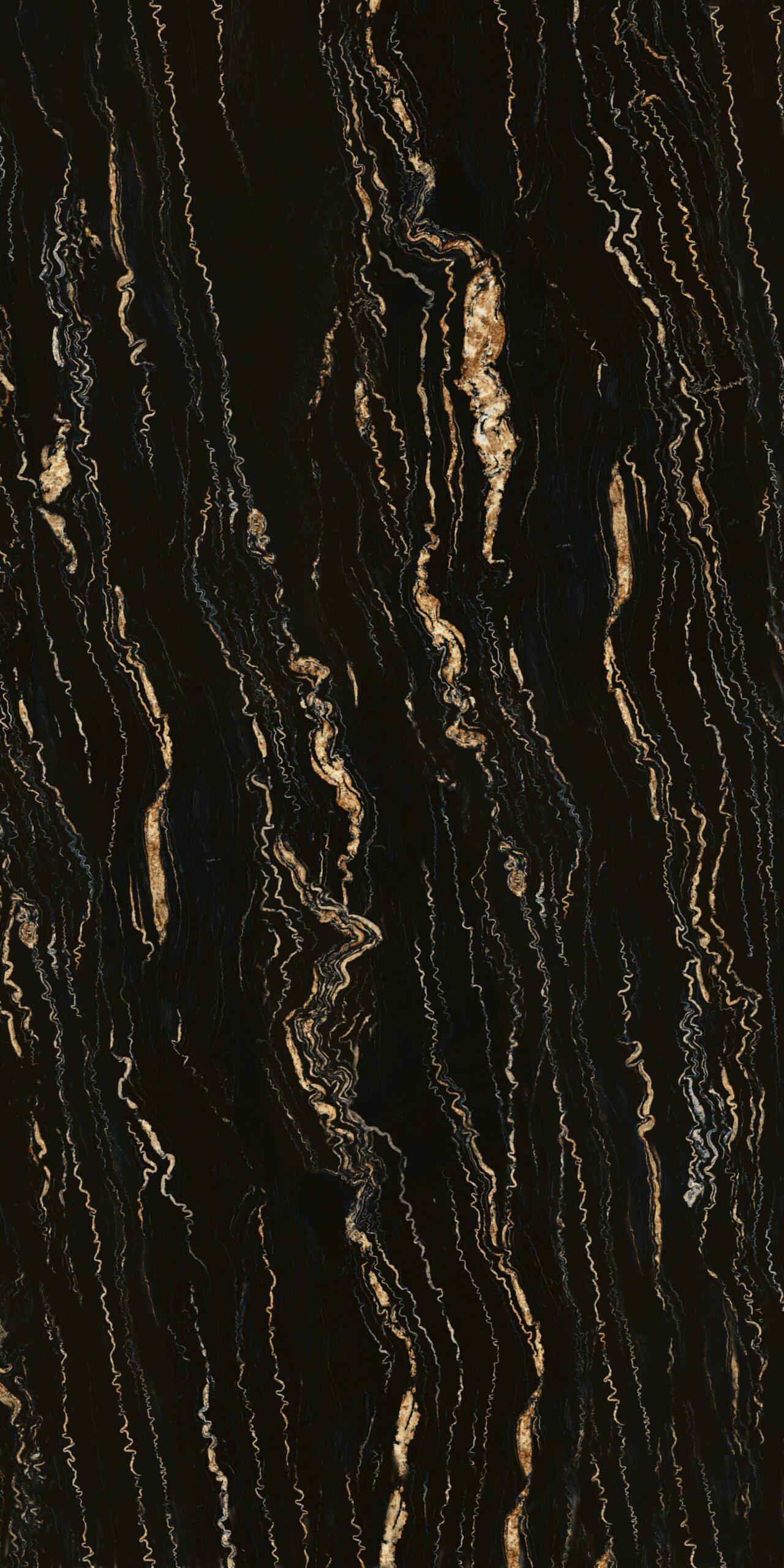 Đá hoa Fossil Noir kiến tạo nên những không gian sống đầy ấn tượng và phong cách.