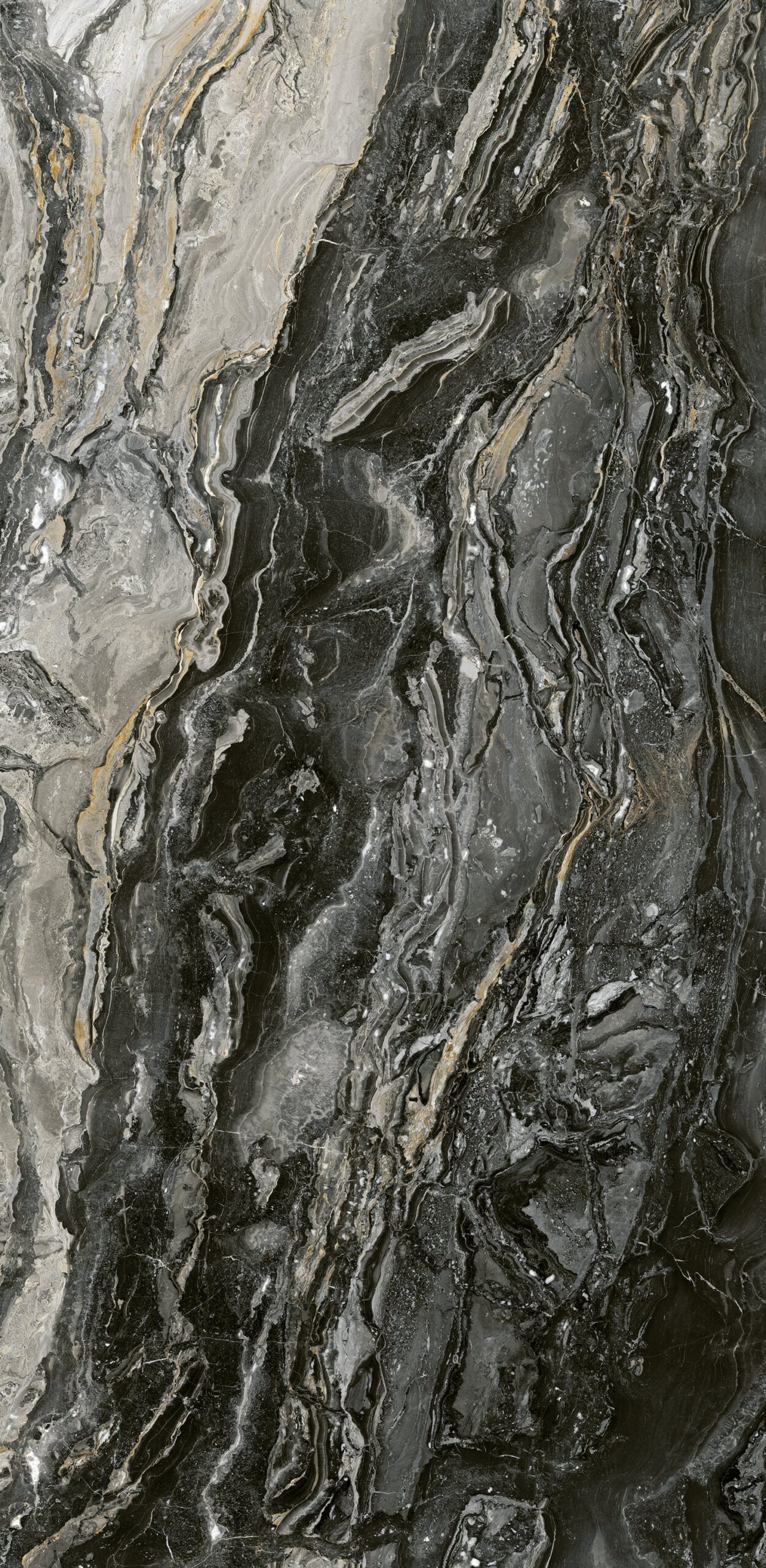 Đá Slabstone Orobico Noir SP30 mang đến sự sang trọng, độc đáo cho mọi không gian sống.