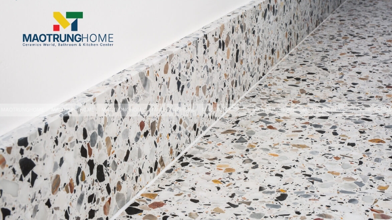 Gạch ốp tường thấp mang lại tính thẩm mỹ rất cao, sang trọng