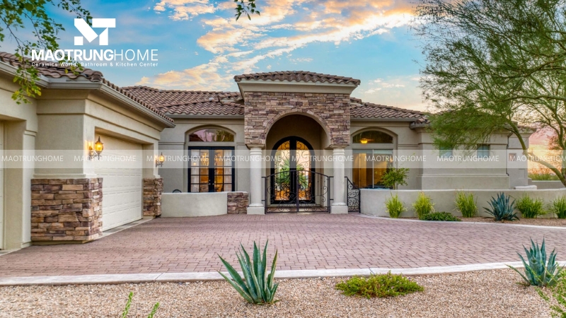 Gạch thẻ cho nhà cấp 4