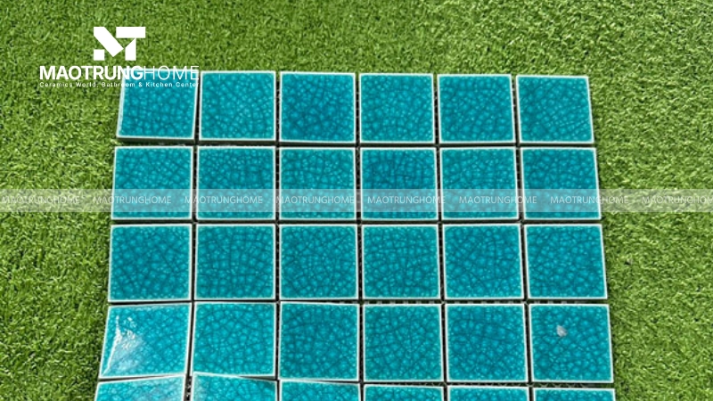 Gạch mosaic xanh ngọc