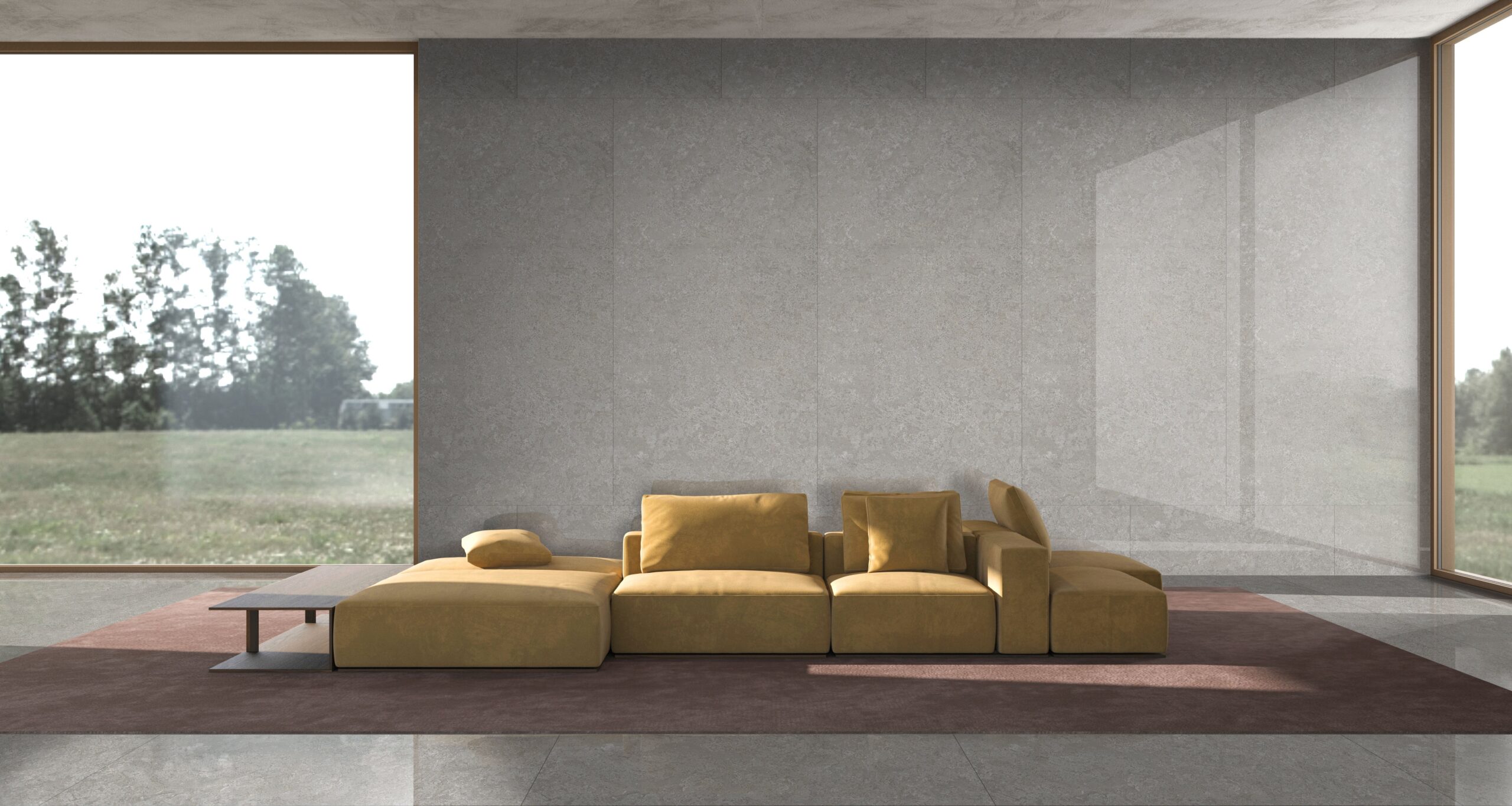 Kanjini Slabstone SP07 mang đến một vẻ đẹp mộc mạc, tối giản