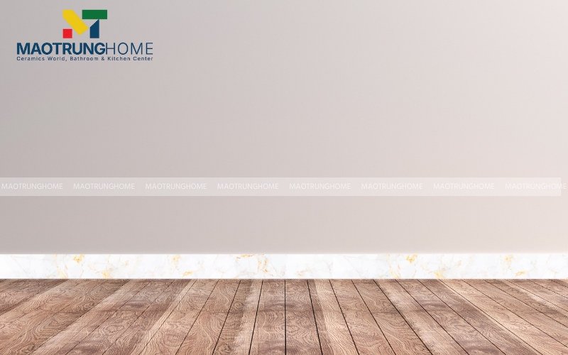 Gạch ốp chân tường giả đá vân mây