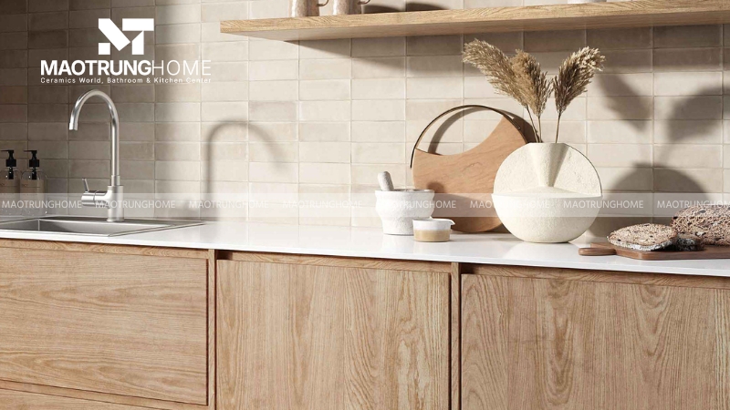 Phối gạch màu tông-sur-tông (ton-sur-ton).