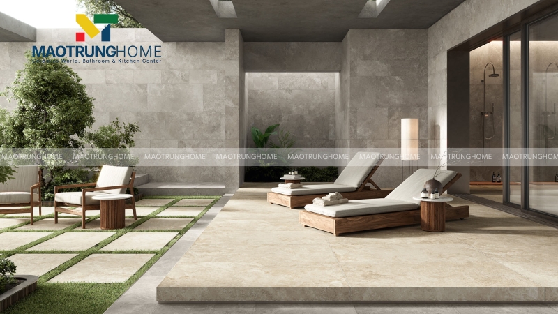 Lựa chọn bề mặt gạch phù hợp (Men bóng hay Men mờ).