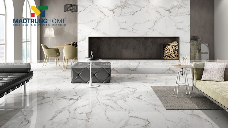 Phong cách phối gạch hiện đại (modern).