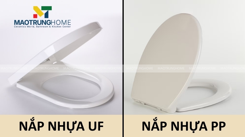 So sánh chi tiết nắp nhựa UF và nắp nhựa PP phổ biến.
