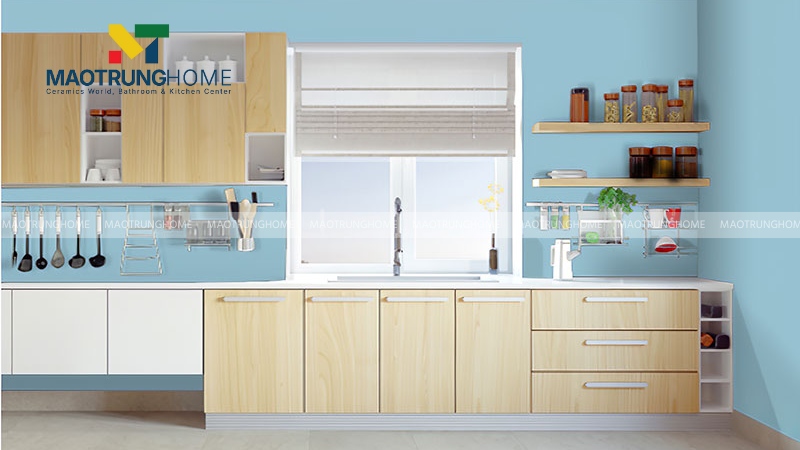 Sử dụng sơn nước cho không gian bếp