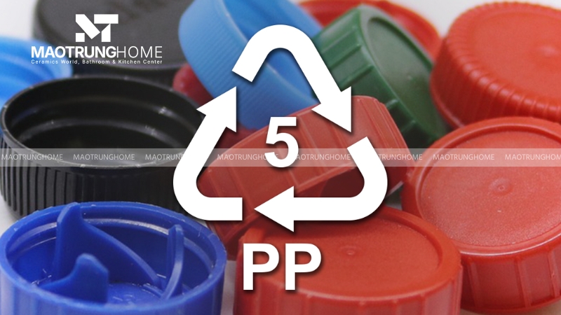 Ký hiệu nhựa PP và cách nhận biết trên sản phẩm.