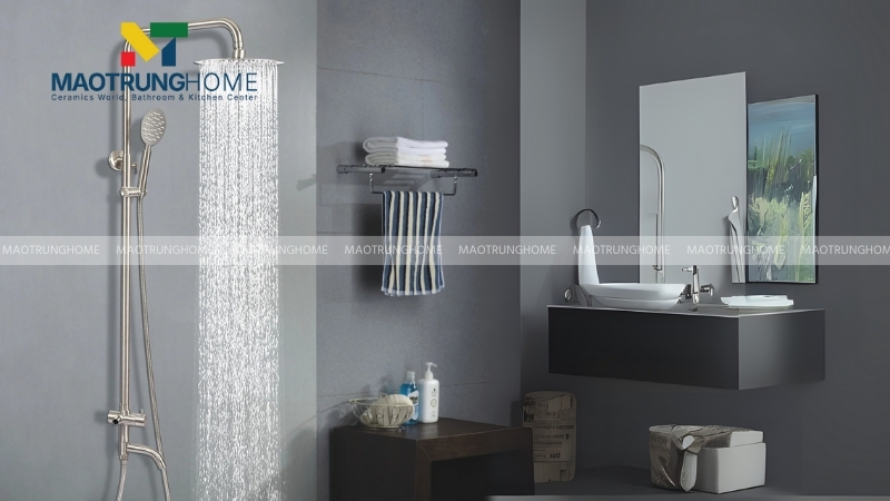 Ưu điểm vượt trội của sen vòi Inox 304