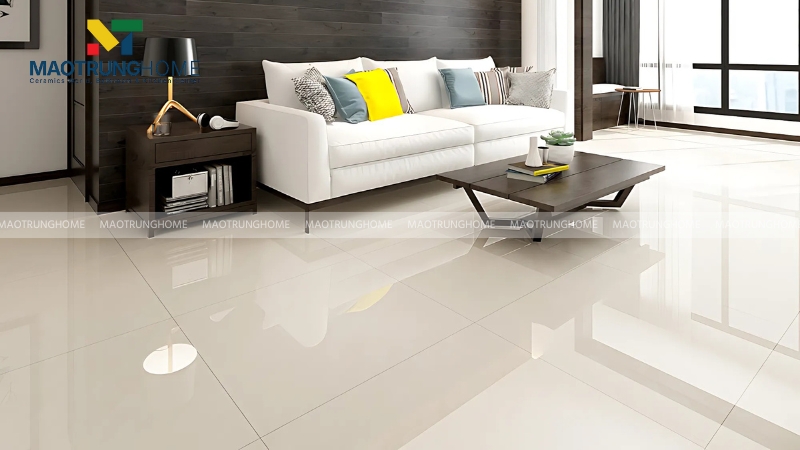 Gạch Prime sẽ phù hợp với không gian sang trọng như phòng khách, sảnh lớn