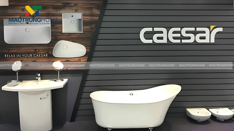 Thiết bị vệ sinh Caesar là thương hiệu uy tín đến từ Đài Loan