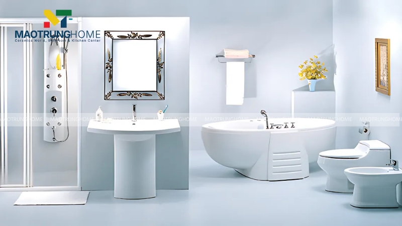 Thiết bị vệ sinh Caesar có mẫu mã rất đa dạng