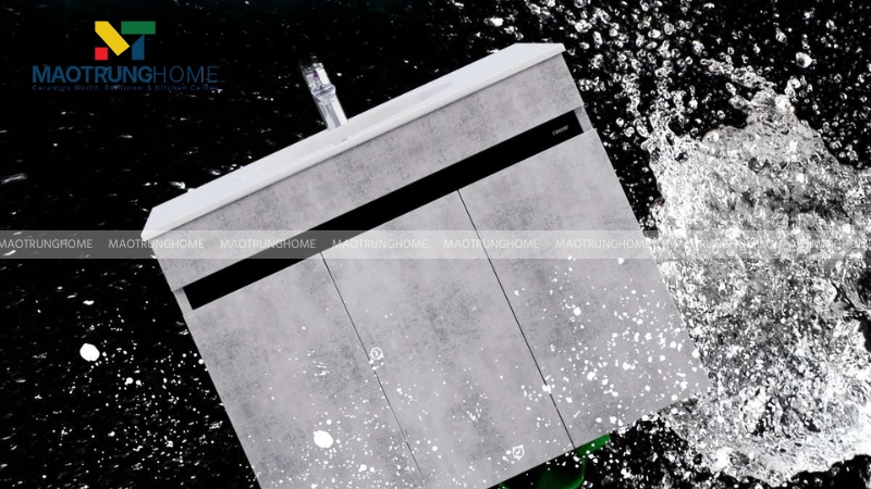 BỘ TỦ LAVABO CAESAR LF5026/EH05026ASV với thiết kế hiện đại