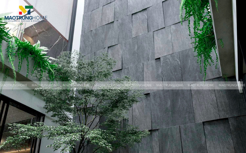 Quán coffee gạch 3D trang trí