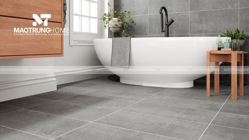 Gạch 60x60 giả xi măng đẹp mắt