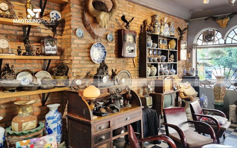 Quán coffee gạch giả cổ