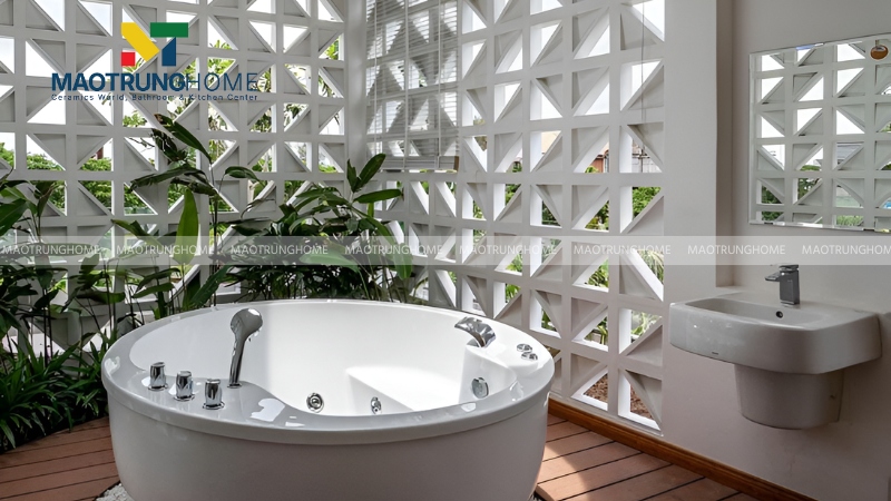 Mẫu gạch thông gió làm mảng tường trang trí (Mẫu 2)