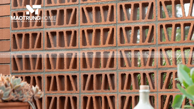 Gạch thông gió đất nung (gốm)