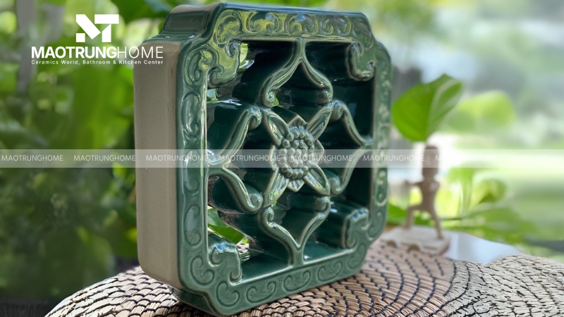 Gạch thông gió gốm sứ tráng men