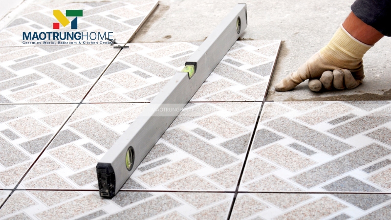 Bước 5: Kiểm tra độ phẳng và độ dốc