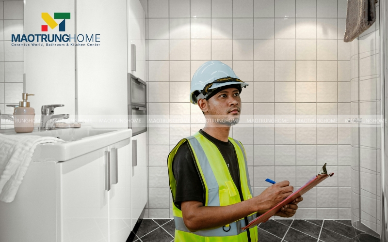 Khảo sát và xử lý bề mặt thi công